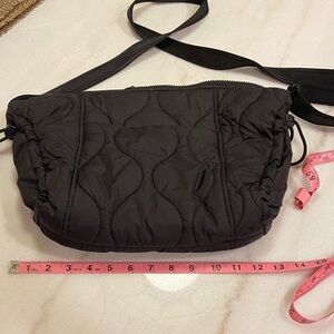 Elegant Black Quilted Women's Bag